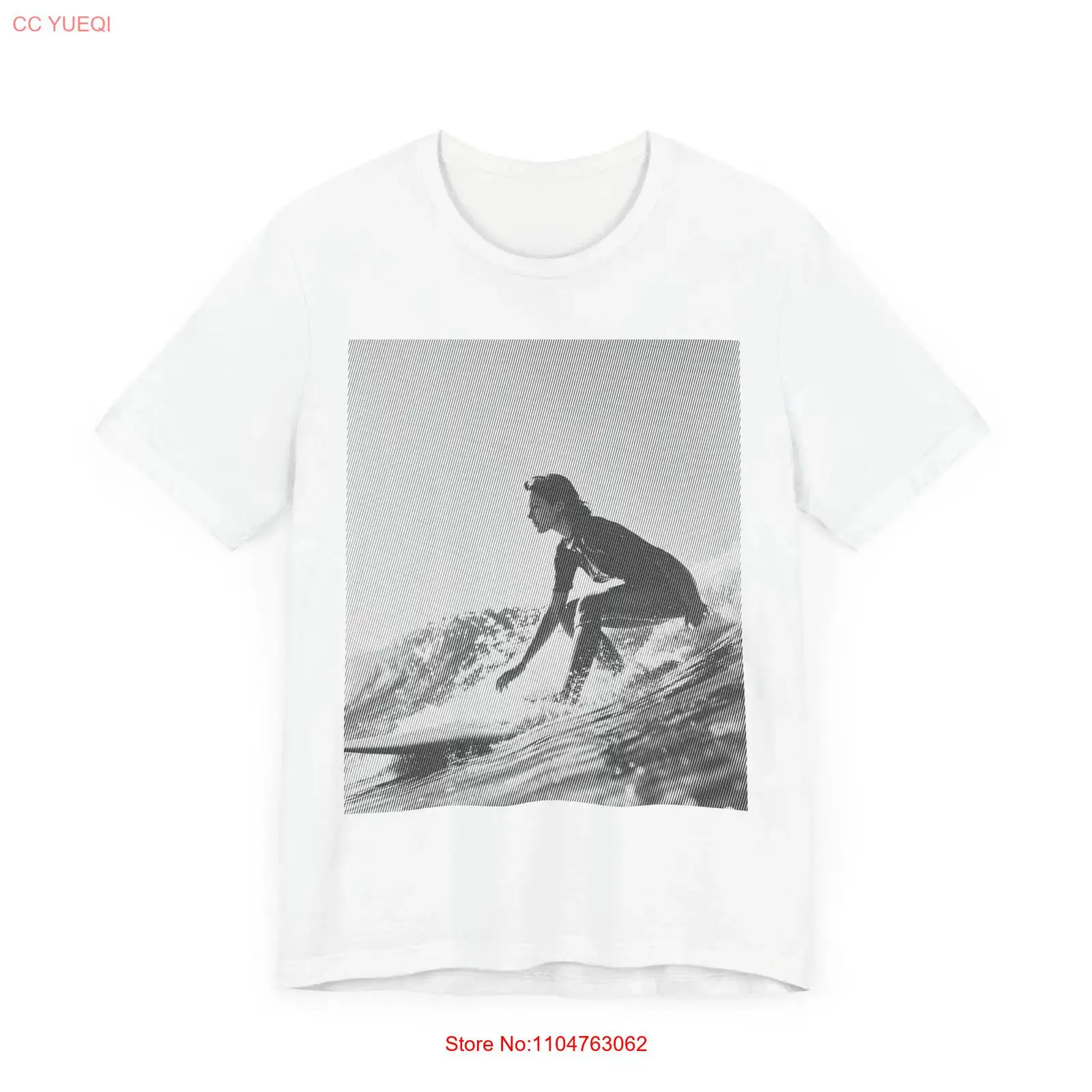 Vintage Vibes Fashion - Surf Vibes 저지 티셔츠 해변에서의 휴가에
