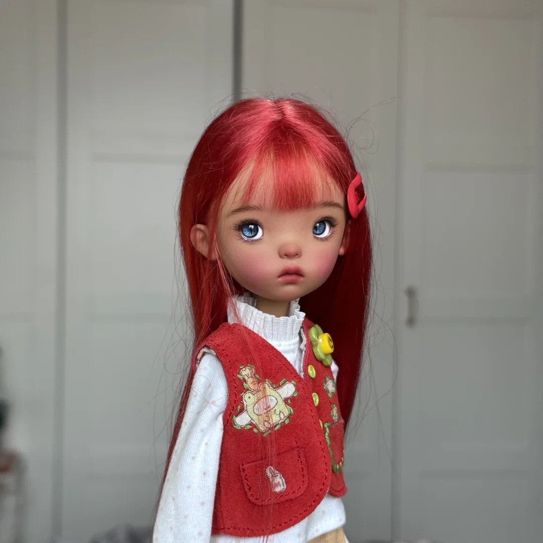 Vintage Fashion Doll - 새로운 BJD 인형 1/6 란두두 귀여운