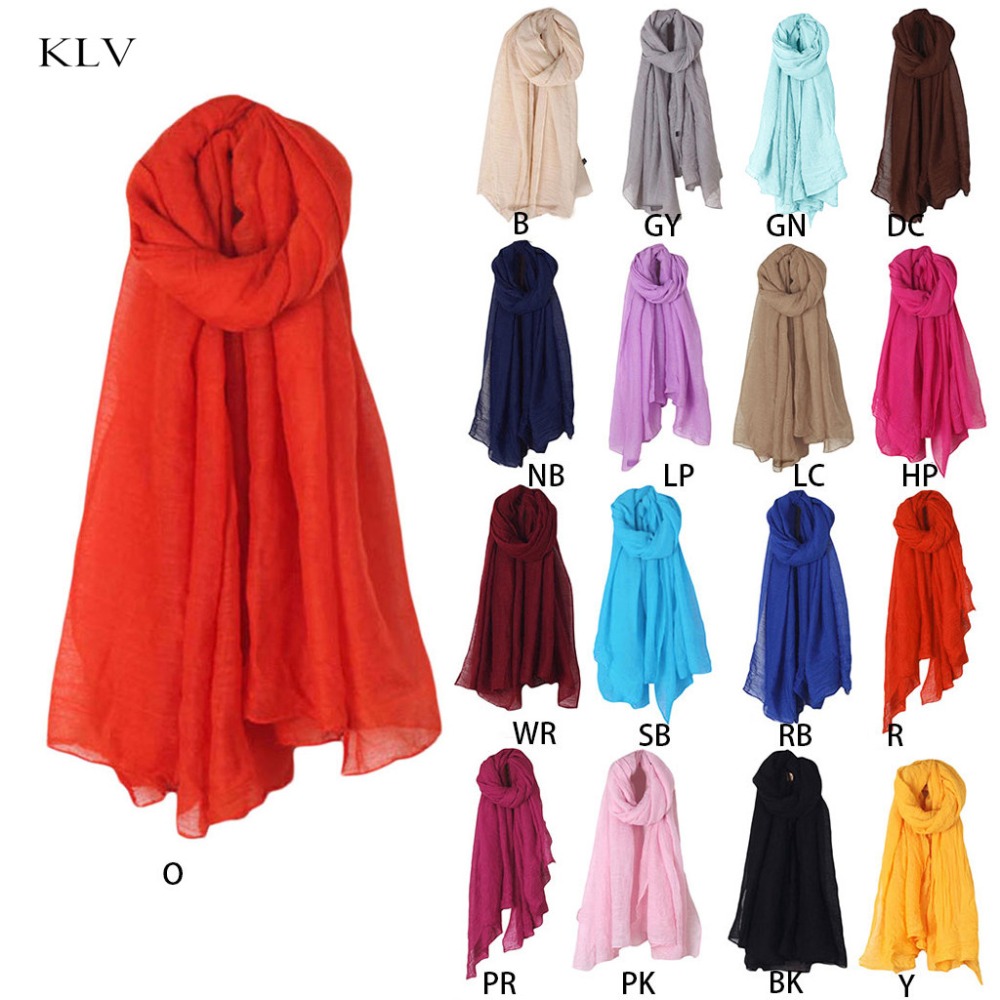 Vintage Fashion Hijab - 2020 패션 새로운 16 색 여성