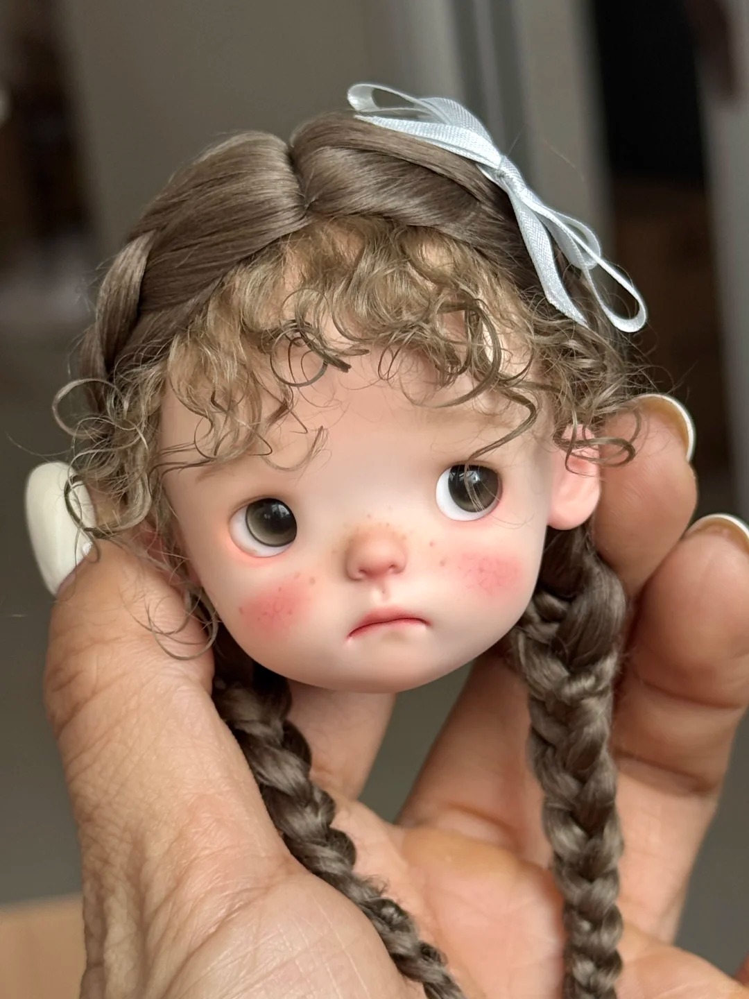 앰버 1/6 SD BJD 인형 샤오파우두두 헤드 귀엽고 - Vintage Fashion Doll 리뷰 및 가격
