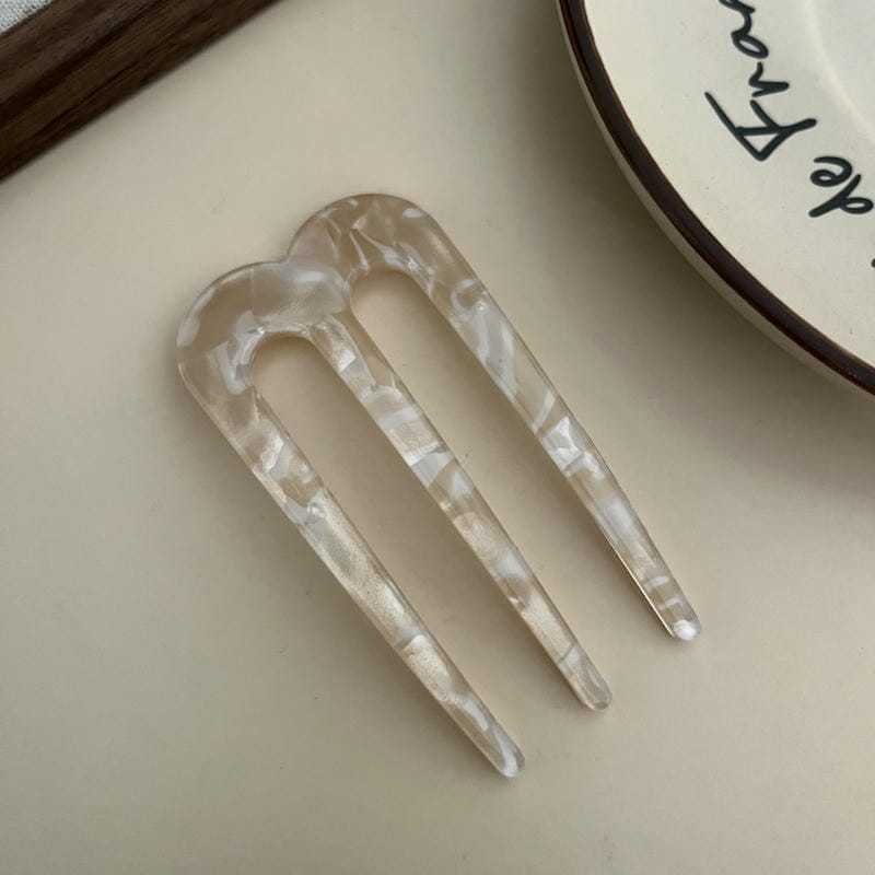 여성용 8CM 프랑스 헤어핀, U자형 헤어 포크, 빈티 - French Vintage Fashion 리뷰 및 가격