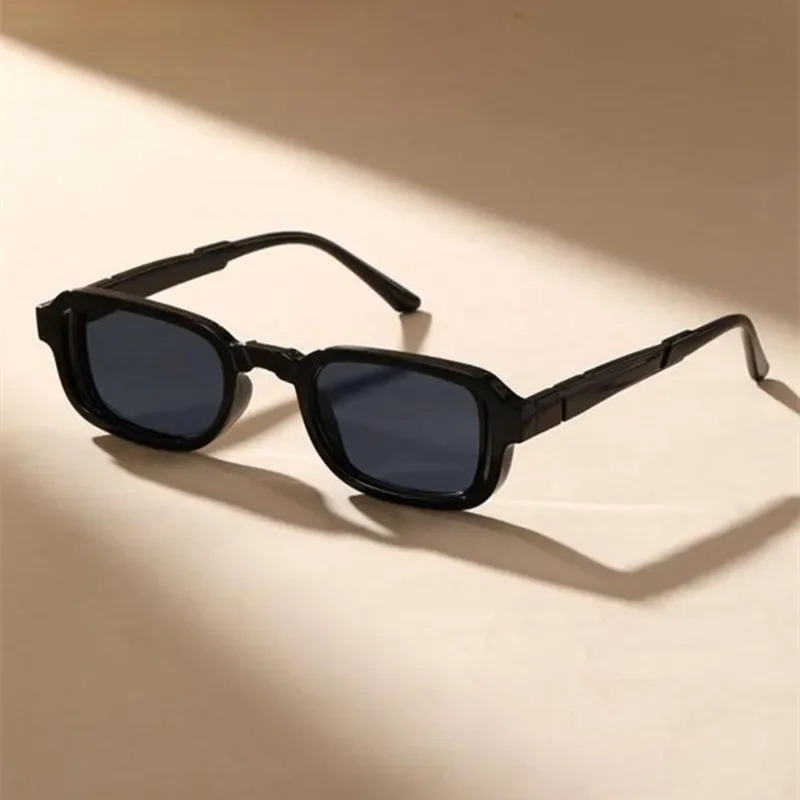 고급스러운 직사각형 선글라스 여성용 오벌 빈티지 브랜드 - Vintage Fashion Streetwear 리뷰 및 가격