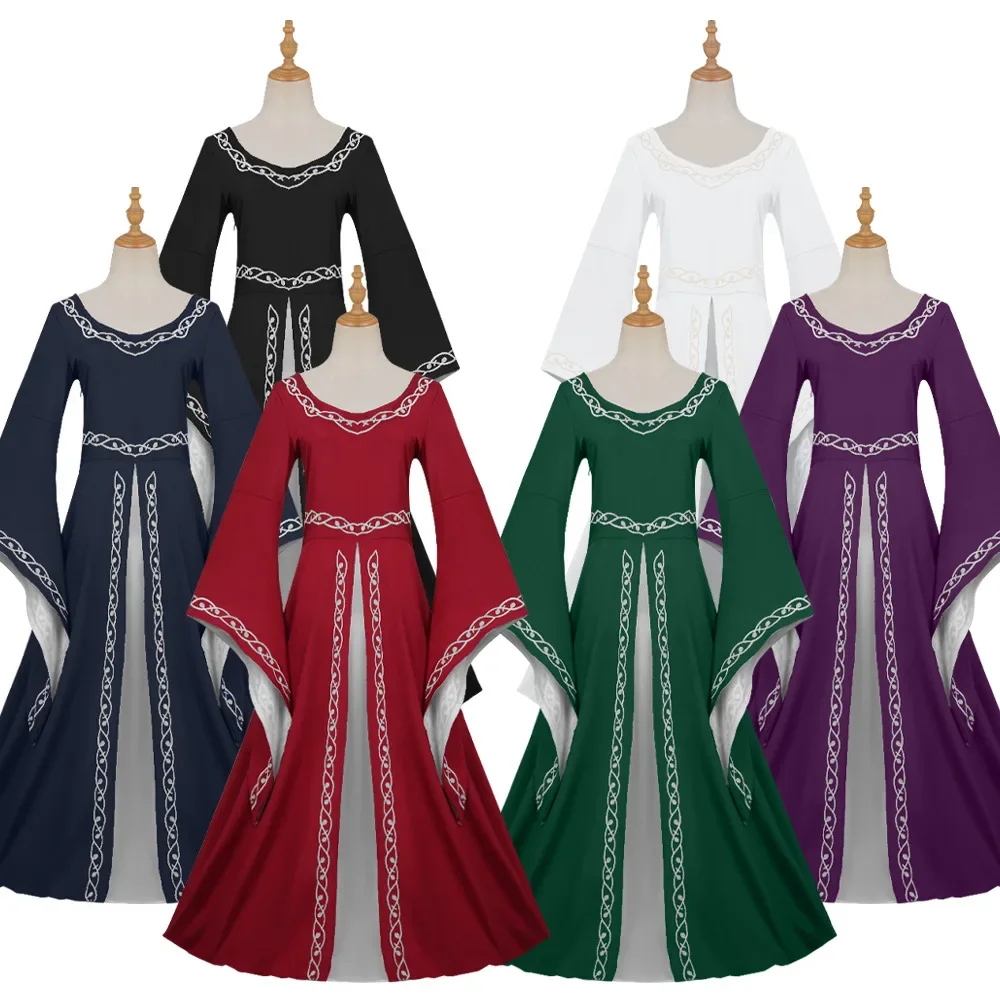 중세 빈티지 고딕 드레스 코스프레 의상 가을 겨울 긴팔 - Vintage Fashion Dress 리뷰 및 가격