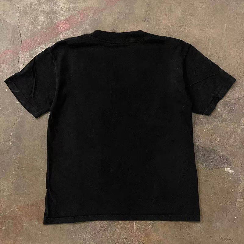여성 서브컬쳐 고딕 스켈레톤 프린트 티셔츠 Y2K 하라 - Vintage Fashion Subculture 리뷰 및 가격