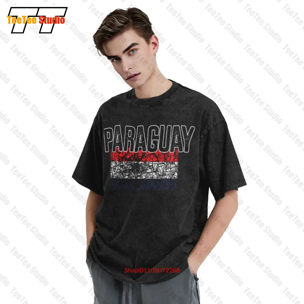 플래그 빈티지 오버사이즈 티셔츠, 파라과이 패션, 국가 - Vintage Fashion Logo 리뷰 및 가격