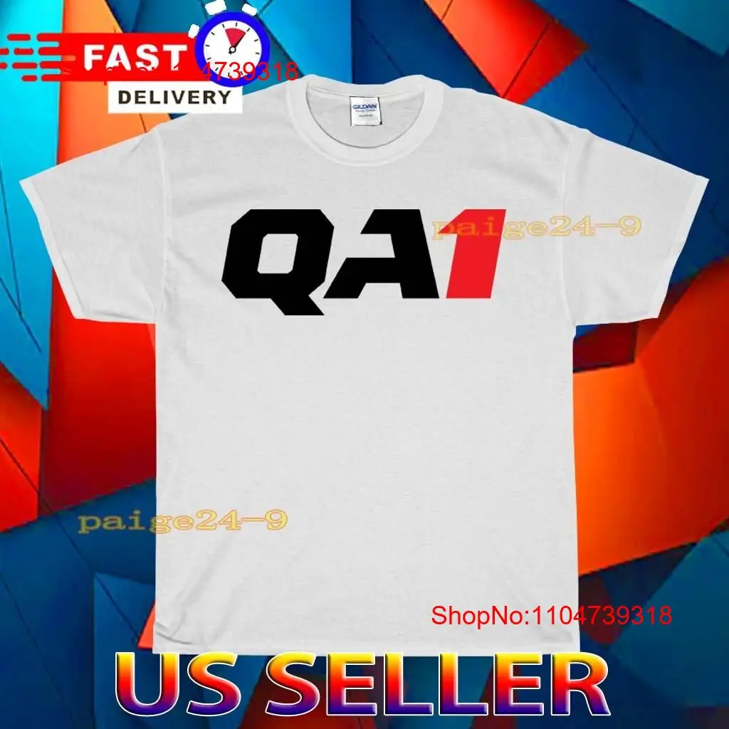새 셔츠 QA1 로고 T FUNNY AMERICAN U - Vintage Fashion Logo 리뷰 및 가격