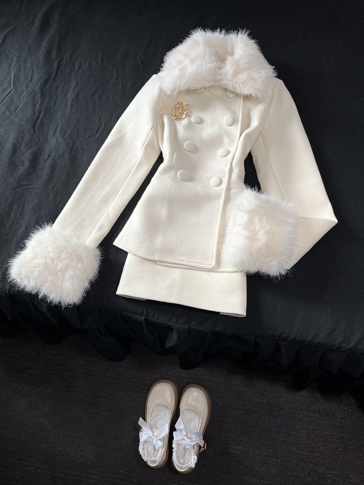 겨울 프렌치 엘레강트 여성 세트 한국 패션 빈티지 디자 - French Vintage Fashion 리뷰 및 가격
