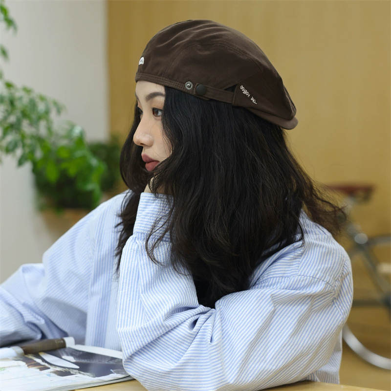 새로운 패션 데일리 출퇴근 베레모 여성용 다용도 화가  - Vintage Fashion Newspaper 리뷰 및 가격