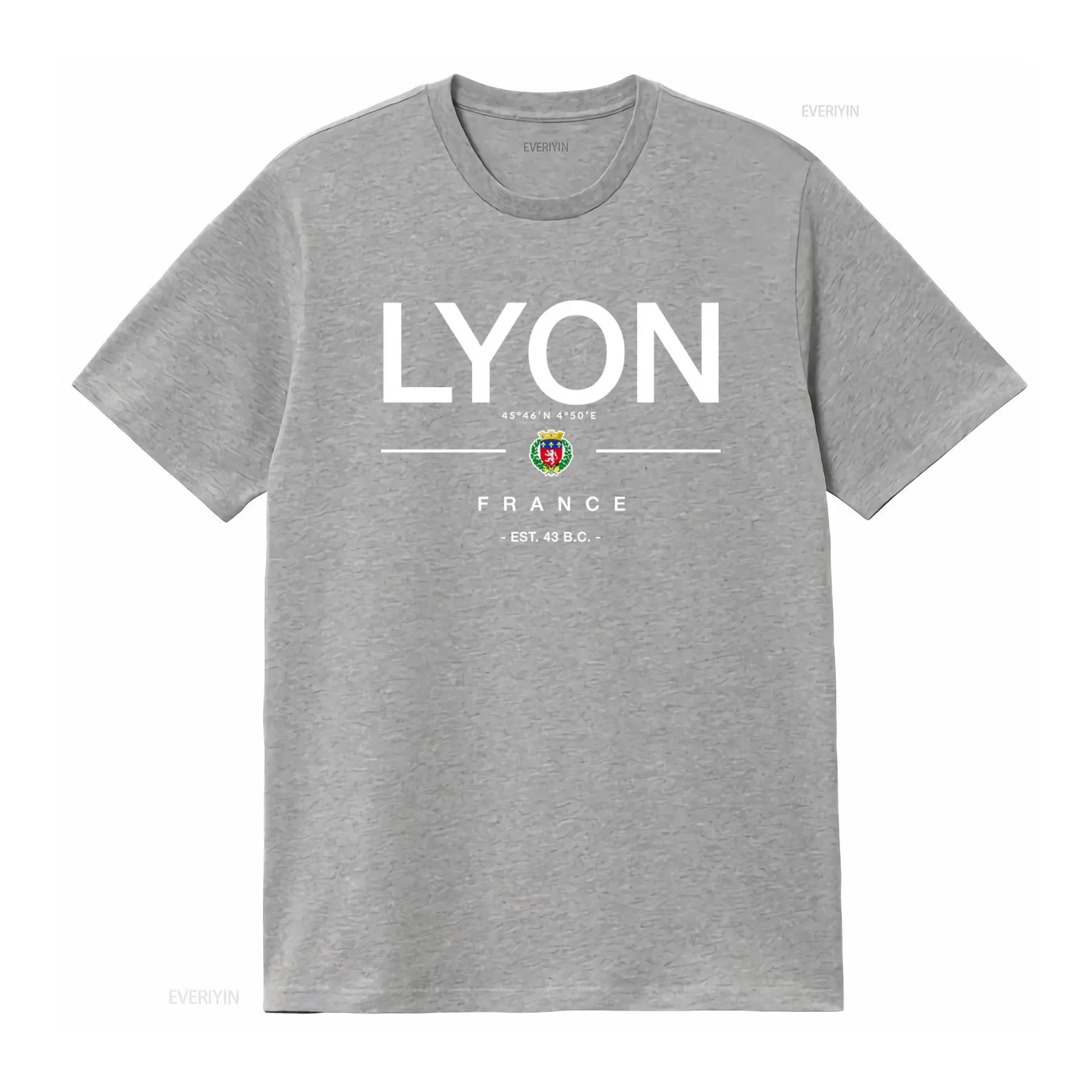 리옹 프랑스 티셔츠 휴가복 기념품 저지 프랑스 도시 프 - French Vintage Fashion 리뷰 및 가격
