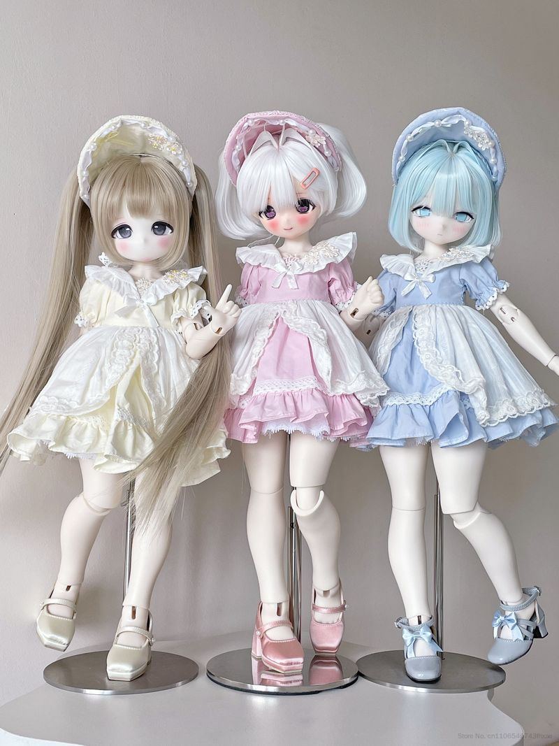 1/4 BJD 인형 의상, 빈티지 로리타 스타일 드레스 - Vintage Fashion Doll 리뷰 및 가격