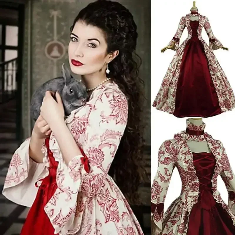 중세 르네상스 플러스 사이즈 고딕 코스프레 드레스 빈티 - Vintage Fashion Dress 리뷰 및 가격