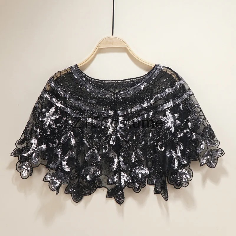 빈티지 1920년대 플래퍼 드레스와 스팽글 숄 메쉬 가 - Vintage Fashion Dress 리뷰 및 가격