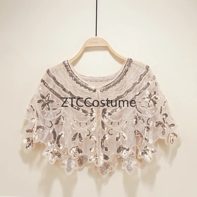 빈티지 1920년대 플래퍼 드레스와 스팽글 숄 메쉬 가 - Vintage Fashion Dress 리뷰 및 가격