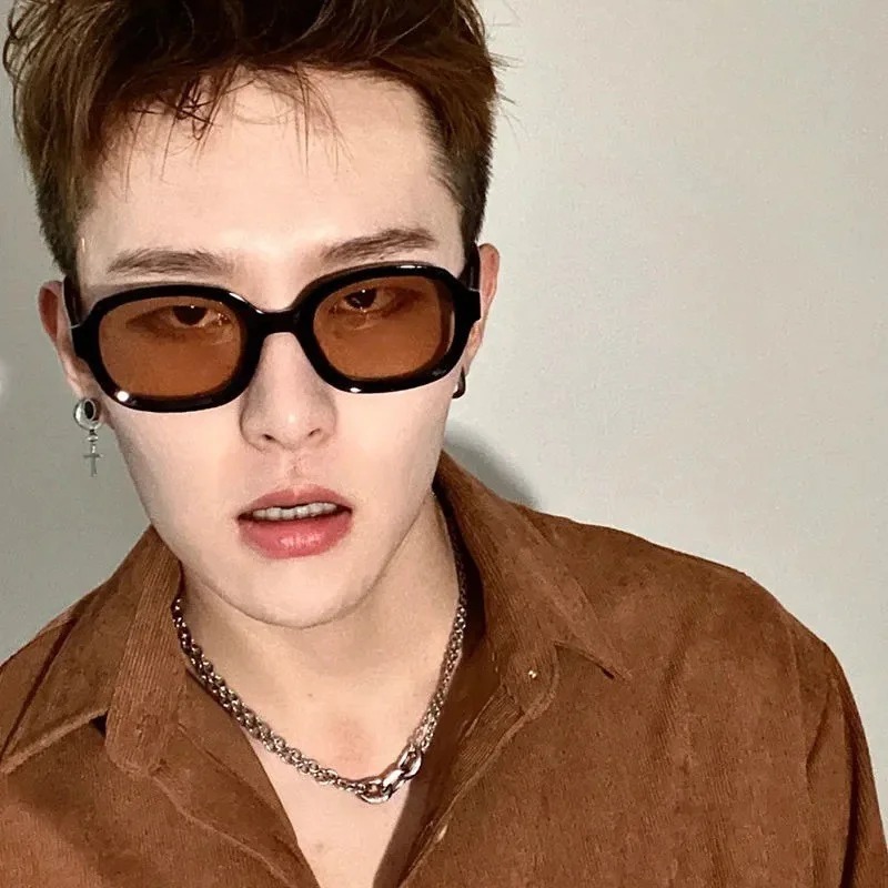 고품질의 사각형 선글라스, 남녀 공용, 빈티지 스타일, - Vintage Fashion Streetwear 리뷰 및 가격