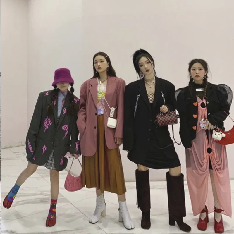 2026 빈티지 봄 패션 스플릿 토 여성 펌프스 청키  - Vintage Fashion Dress 리뷰 및 가격